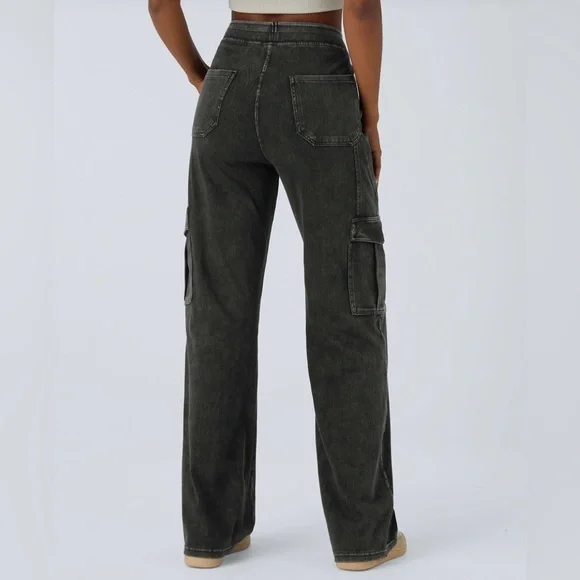 Halara Flex™ Denim Mid Rise Pockets - Picture 2 of 8